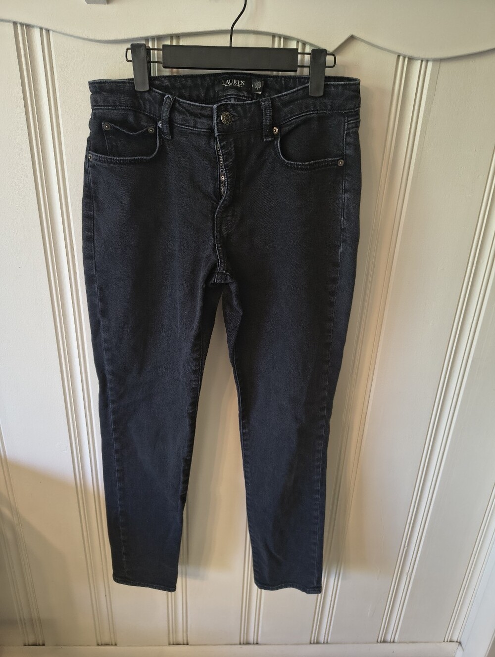 Lauren Ralph Lauren Black Jeans Size 8